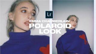 EMMA CHAMBERLAIN´s Polaroid Look + Mobile Preset