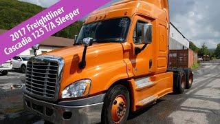 2017 Freightliner Cascadia 125 Tandem Axle Sleeper Tractor - TRO 0819242