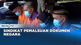 5 Orang Tersangka Pemalsuan Dokumen Negara diTangkap