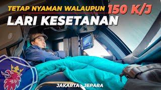 MESIN MONSTER 150 KM/JAM TETAP NYAMAN | BUS JAKARTA JEPARA PO RIMBA RAYA GRAND SUITES SCANIA K450CB