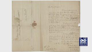 Stolen Hamilton letter from 1780 returns to Massachusetts