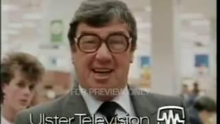 Ulster Television Sales with Frank Carson 1980s Commercial UTV