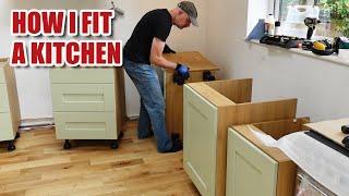 How to fit a kitchen