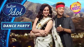 'Tu Mera Hero Hai' पर Meenakshi जी ने किया Rishi के साथ Dance | Indian Idol S13 | It's A Dance Party