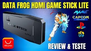 DATA FROG GAME STICK LITE HDMI - Mini Console da China Bom, Barato e Prático