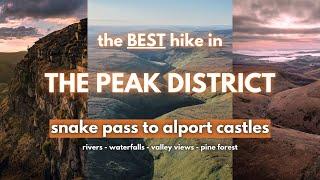 The VERY BEST Walk in The Peak District National Park for 2024 - A hidden gem - Secret Waterfalls