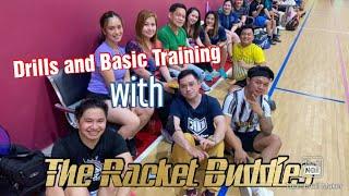 Drills and Basic Training with The Racket Buddies 