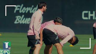 THIS is HOW Lionel Messi STRETCHES in Inter Miami TRAINING