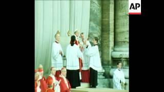 UPITN 1 7 75 POPE PAUL VI ORDAINS 354 PRIESTS