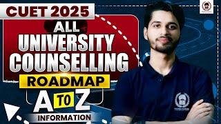 All University Counselling & Admission Process RoadMap | A2Z Information | CUET 2025