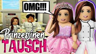 Prinzessinentausch ↔️ in Brookhaven  Roblox Roleplay Story RP DEUTSCH