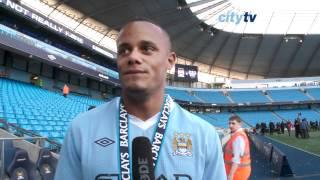 City 3-2 QPR Kompany EXCLUSIVE Reaction