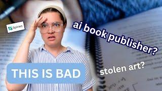 AI BOOK PUBLISHER | I found a predatory book publisher and I need to share #ai #authortube