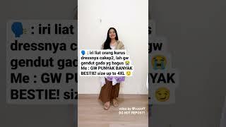 racun tiktok shopee haul dress korean style big size #shorts