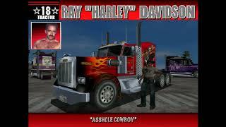 "Trucker Fuckers 2" (PCSX2) - but ONLY the Intro/Start Screen