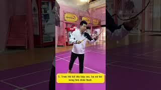 Những "tiểu xảo" trên sân bạn chắc chắn đã từng thấy #caulong24h #caulong #badminton  #hoccaulong