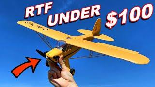 AWESOME RC Plane Cub UNDER $100! - XK a160-j3 Skylark - TheRcSaylors