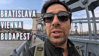 3 COUNTRIES IN 1 VIDEO.  Bratislava, Vienna, Budapest.