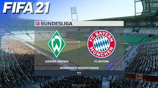 FIFA 21 - Werder Bremen vs. FC Bayern München | Bundesliga | PS5