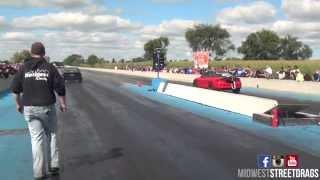 Red Demon Talon vs Short Fuse Mustang | Insane RACE! | KOTS 2014