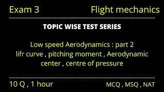 GATE Aerospace Engineering lectures and online test series with detailed solution