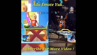 Adu Emote Game Sausage Man Ft. Free Fire #shorts