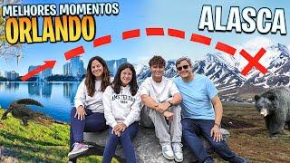 Melhores momentos no Alasca - Família Maria Clara e JP