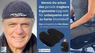 Das Orthopädische Sitz-Kissen von Ergotopia - Der beste Freund Deines Rücken