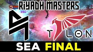 FINAL SEA QUALIFIERS, DECIDER TO RIYADH !! BLACKLIST vs TALON ESPORTS - RIYADH MASTERS 2024 DOTA 2