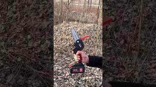 4 Inch Smallest Portable Electric Chainsaw | Mini Chainsaw #shorts