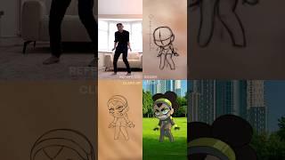 Getting into character to animate my angry mecha pilot Seren  #anime #animation #animator #artist
