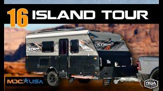The Perfect Off-Road Trailer for Couples | MDC XT16HR Island TOUR