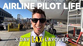 Pilot Vlog: 3 Day Airline Pilot Layover