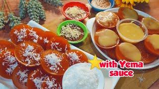 KUTSINTA SA HARINA with Bonus! How to make Yema sauce | Chacharap