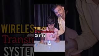 Wireless Power Transmission System, Free Energy Science Project #shorts #trending #science