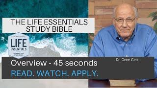 The New Life Essentials Study Bible