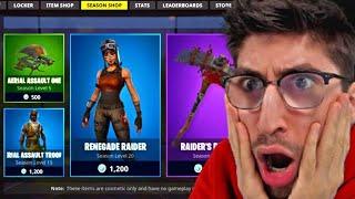 RENEGADE RAIDER kommt WIEDER im ITEM SHOP! (Seltenster SKIN in Fortnite)