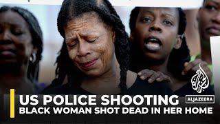 US officer fatally shot Black woman Sonya Massey in her home: Bodycam video