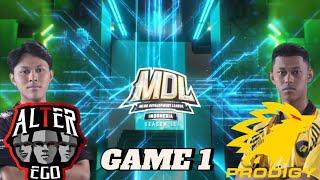 ONIC PRODIGY VS ALTER EGO X !! MDL SEASON 10 !! GAME 1