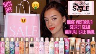 HUGE VICTORIA'S SECRET SEMI ANNUAL SALE HAUL!!!