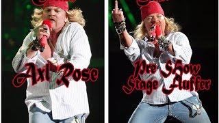 Dream Job Axl Rose Pre Show Stage Fluffer