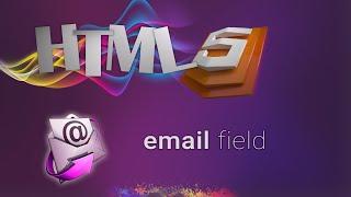 HTML for beginners 47: email input type | EMAIL FIELD