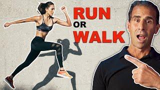 Should You Run or Walk to Burn Body Fat OVER 50?