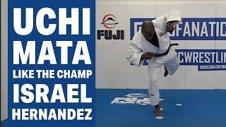 Uchi Mata Like The Champ Israel Hernandez! With Travis Stevens and Judo Fanatics