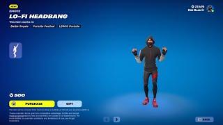 Lo-fi Headbang | Fortnite Emote