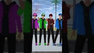 Sahabat ber 4 dibunuh sakura school simulator part 2 boy #shorts