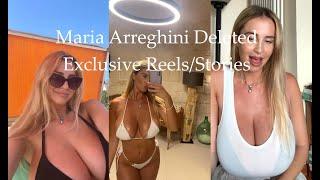 Maria Arreghini DELETED Reels/Stories big Boobs compilation