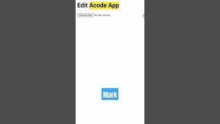 mark tag in html #acode #coading #coder