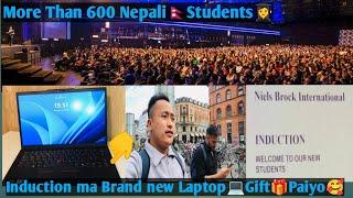 Denmark VlogNeil's Brock College Induction || Eti dherai NepaliStudents