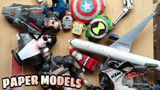 My old paper models review | paper models | toy |